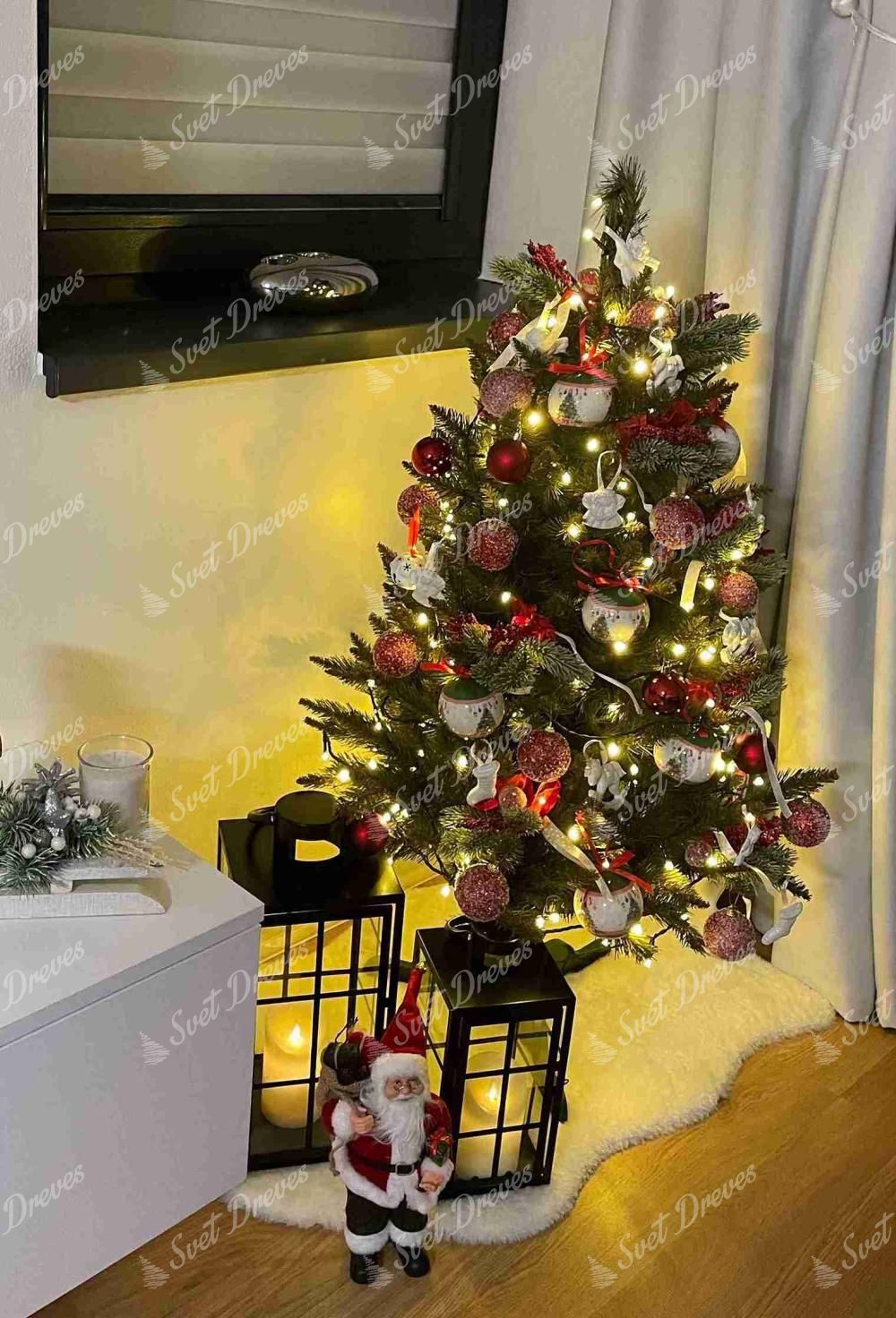 Umetno božično drevo Norveška Smreka 120cm