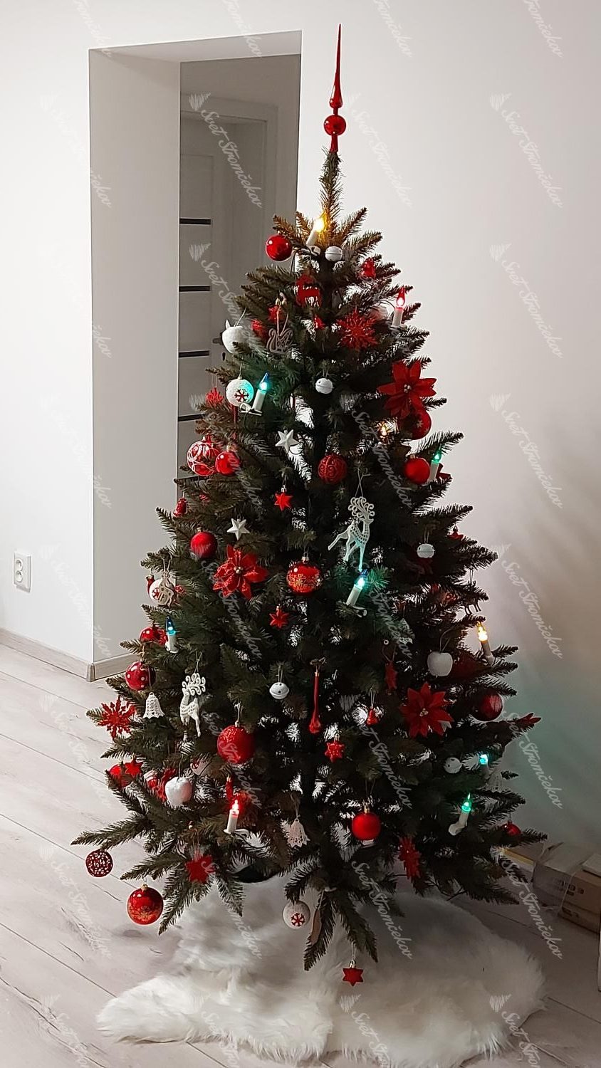 Umetno božično drevo Norveška Smreka 180cm