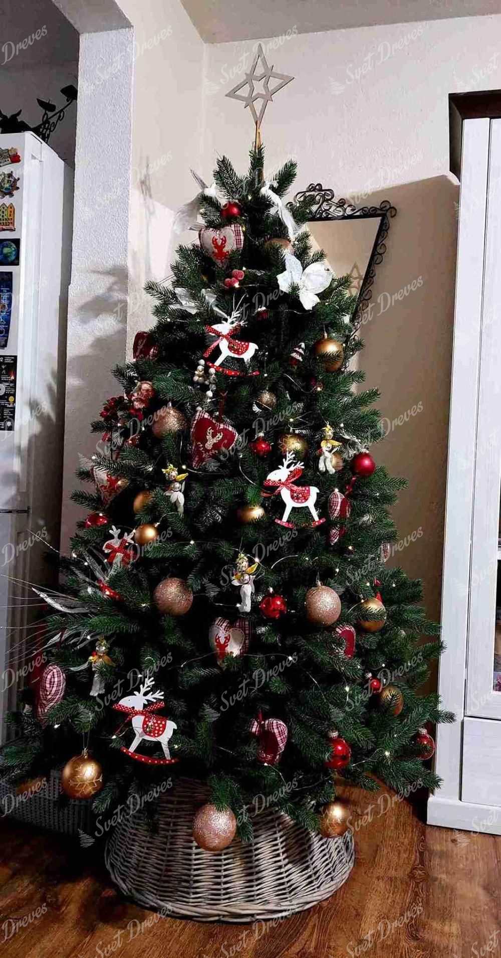 Umetno božično drevo FULL 3D Smreka Finska 210cm
