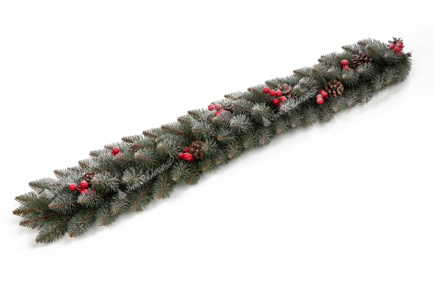 Božična girlanda Smreka Kristalna 100cm