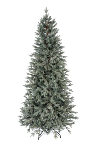 Umetno božično drevo 3D Smreka Ledena Ozka