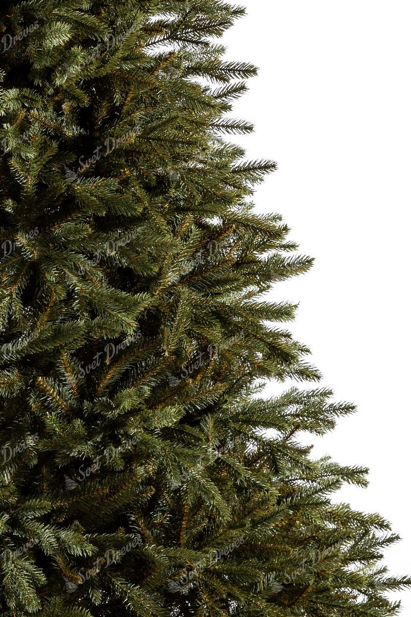 Umetno božično drevo 3D Smreka Alpska XL, podrobnosti igel