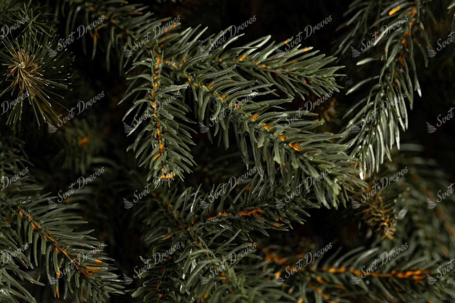 Umetno božično drevo 3D Smreka Alpska XL, podrobnosti igel