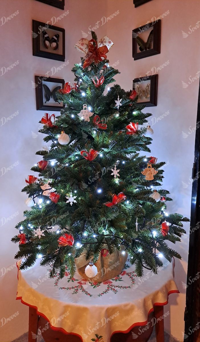 Božično drevo v loncu 3D Očarljiva Jeka