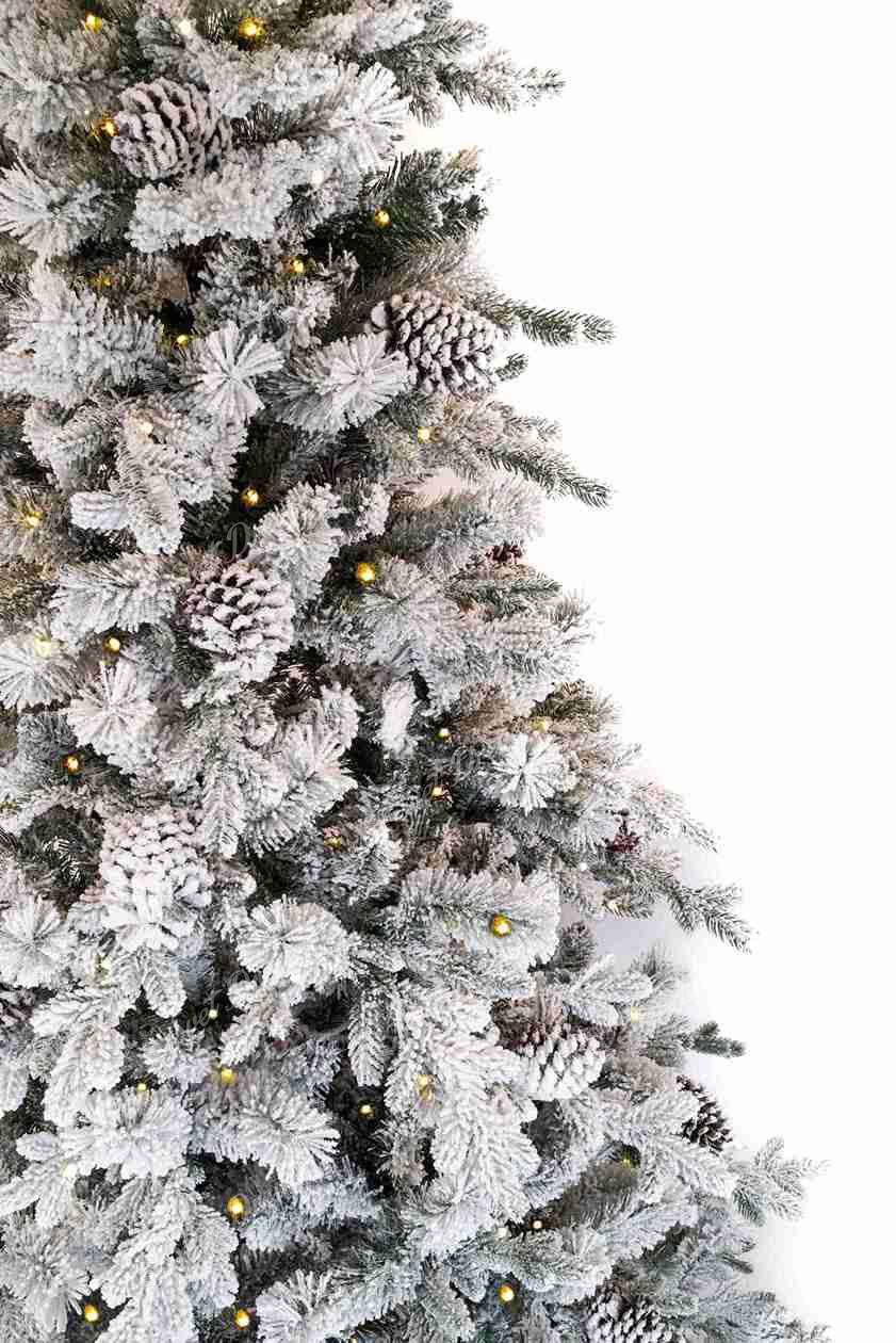 Umetno božično drevo 3D Smreka Polarna LED
