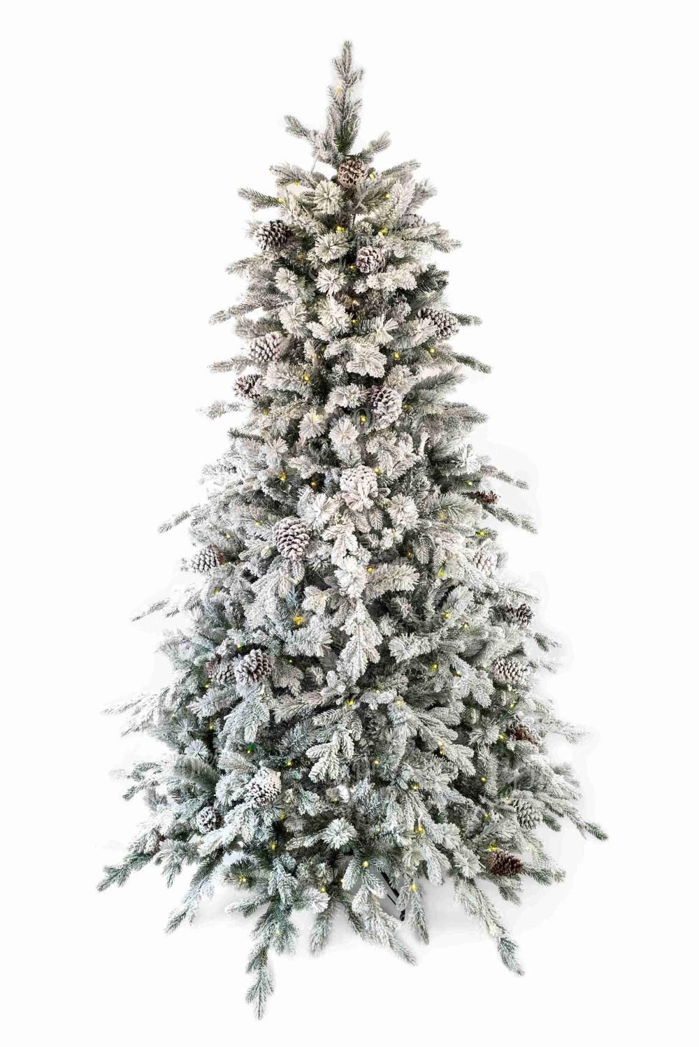 Umetno božično drevo 3D Smreka Polarna LED