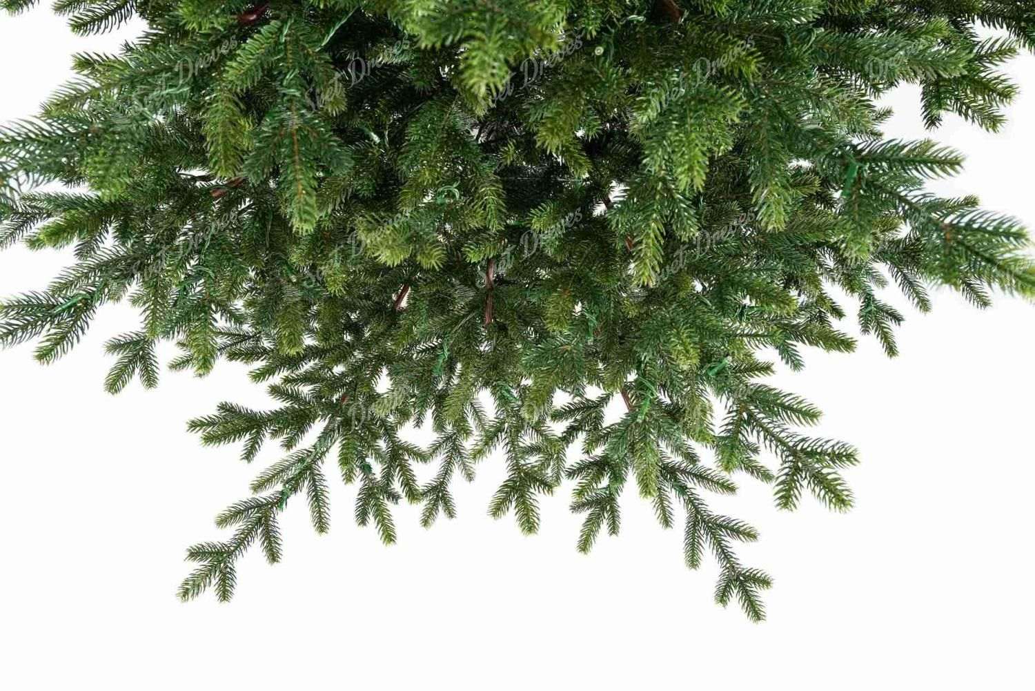 Božično drevesce v lončku FULL 3D Smreka Naravna LED