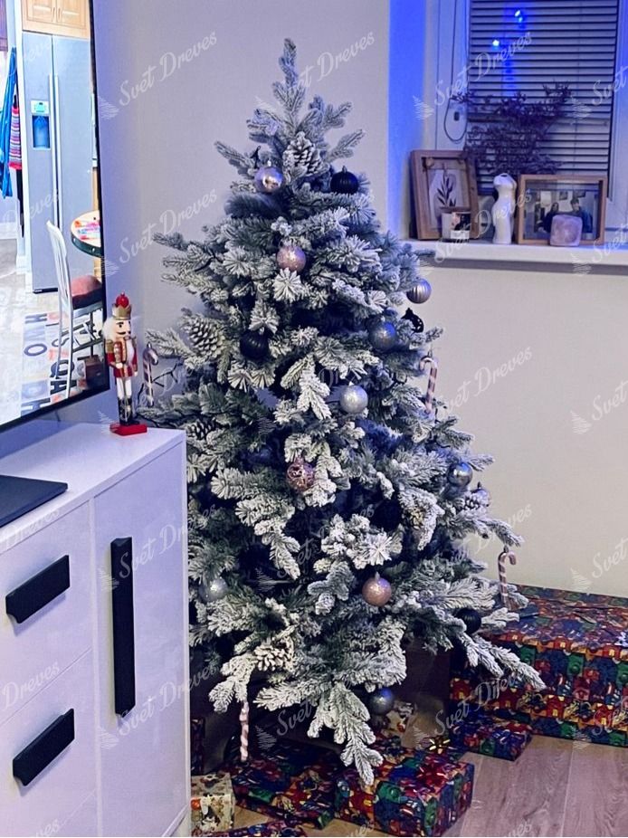 Umetno božično drevesce 3D Smreka Polarna 150cm