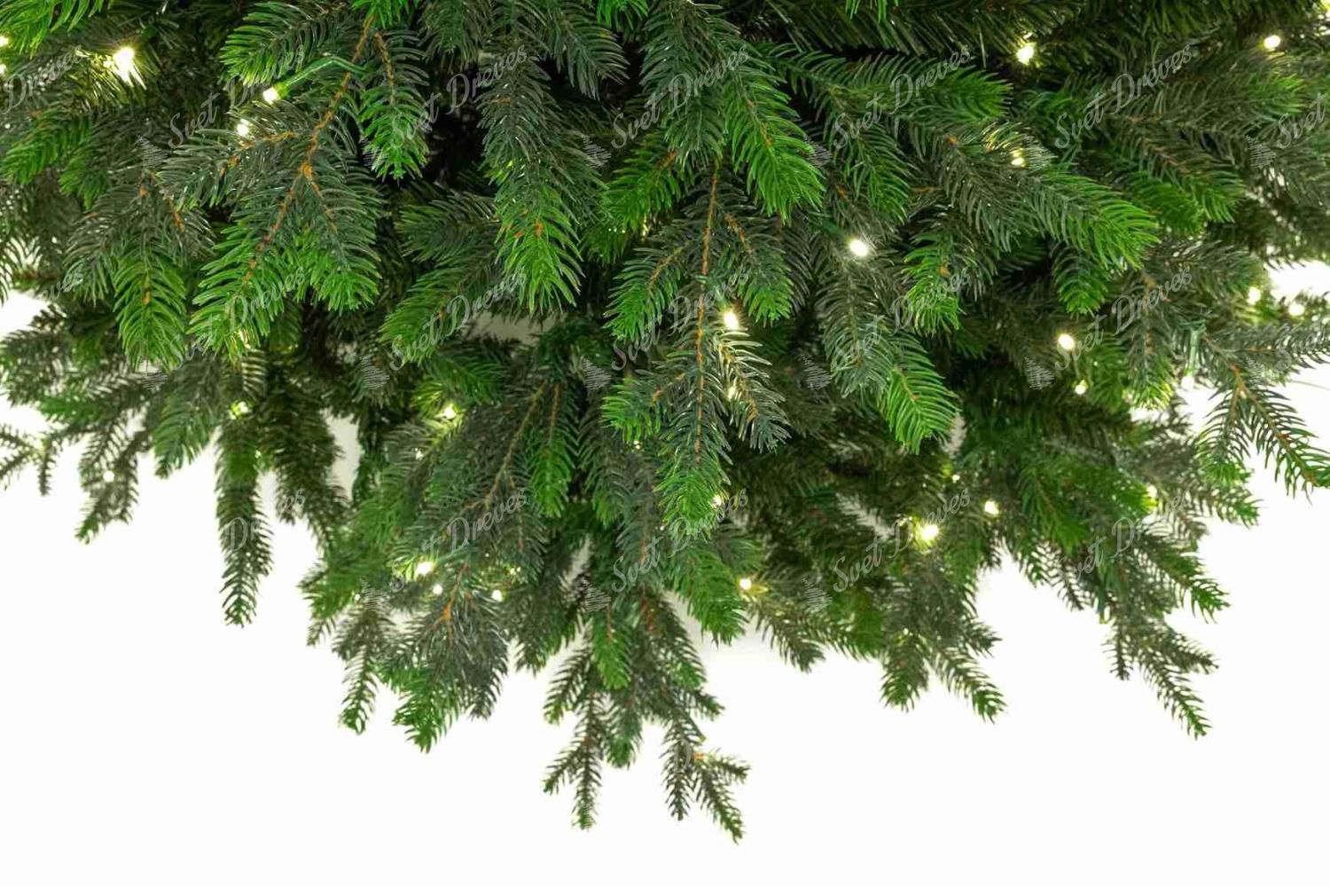 Umetno božično drevo 3D Italijanska Smreka LED