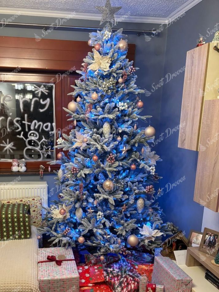 Umetno božično drevo 3D Jelka Sibirska 240cm
