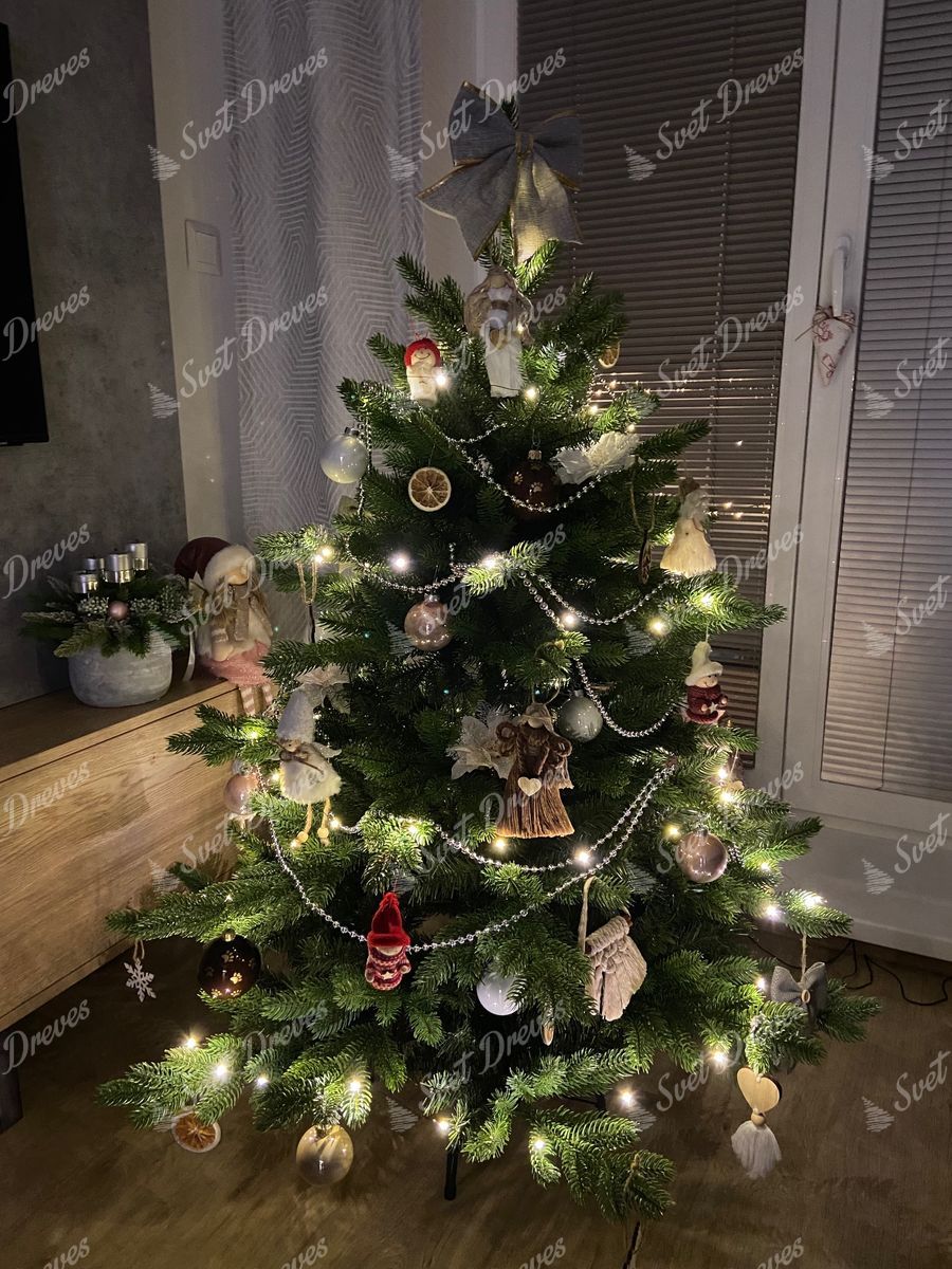Umetno božično drevo 3D Smreka Ekskluzivna 120cm