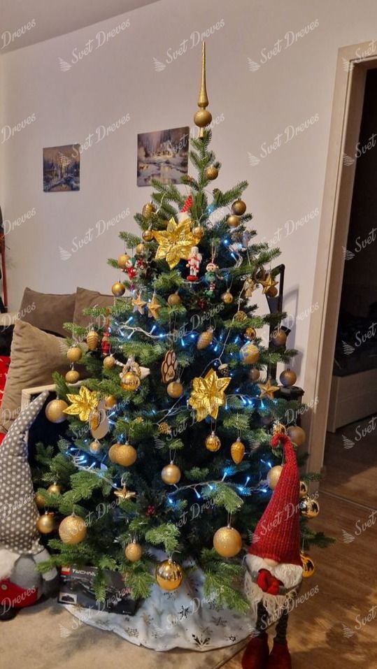 Umetno božično drevo 3D Smreka Ekskluzivna 150cm