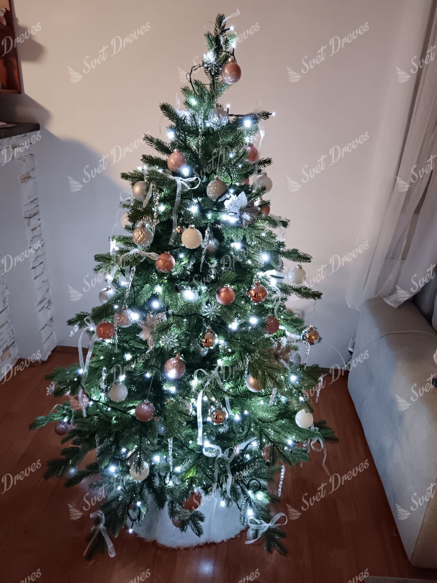 Umetno božično drevo 3D Smreka Ekskluzivna 150cm