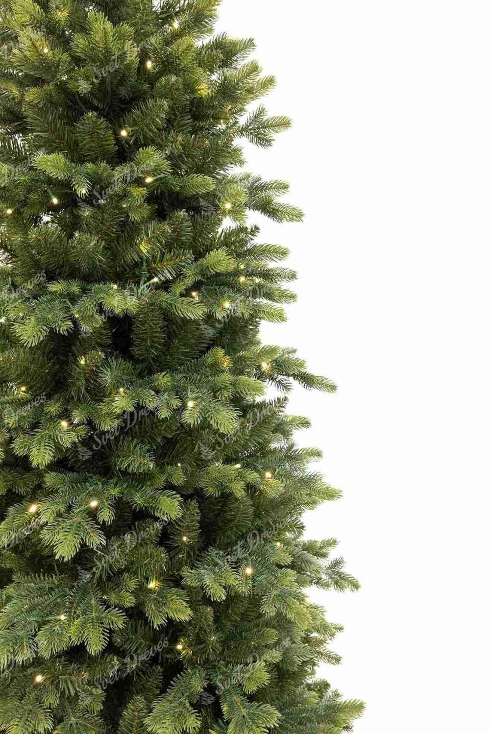 Umetno božično drevo 3D Smreka Italijanska Ozka 240cm 430LED