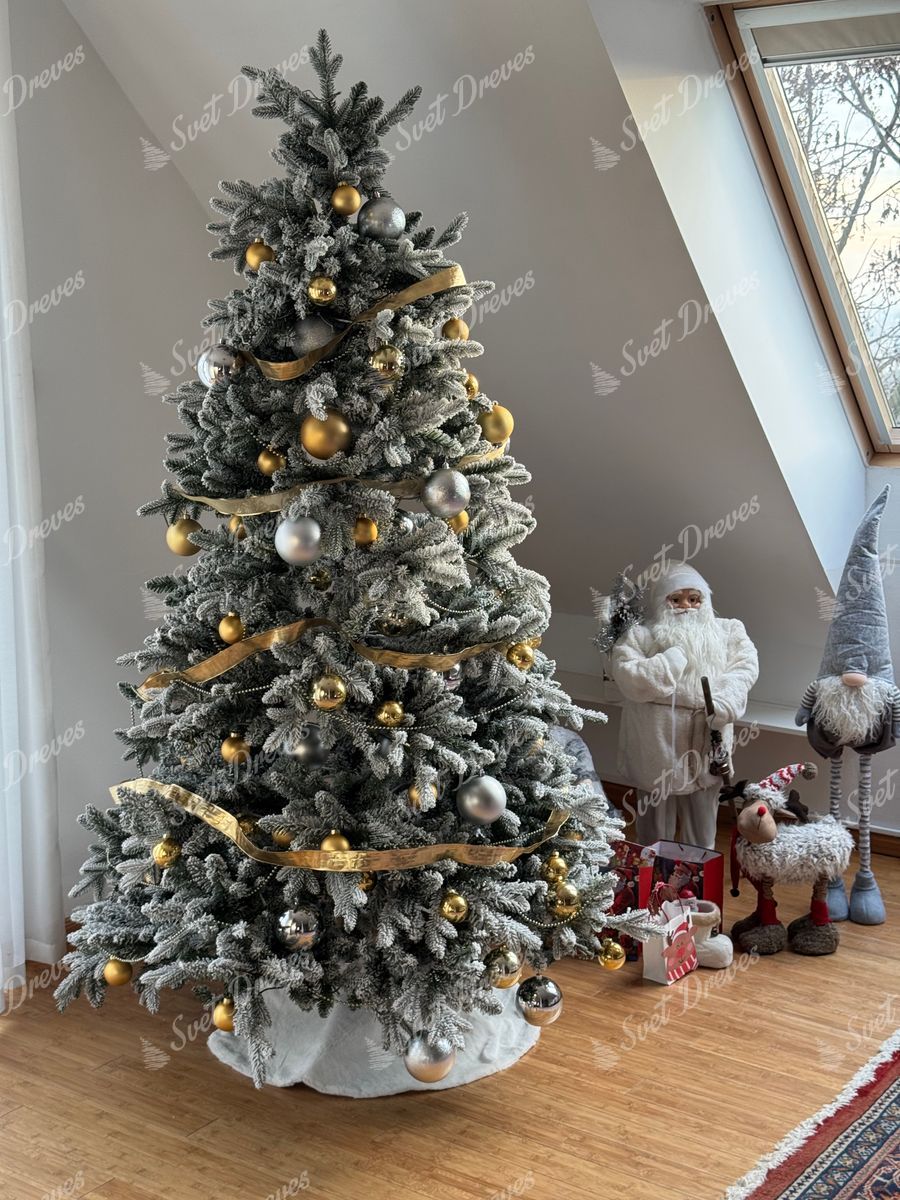Umetno božično drevo 3D Smreka Kraljevska 210cm LED350