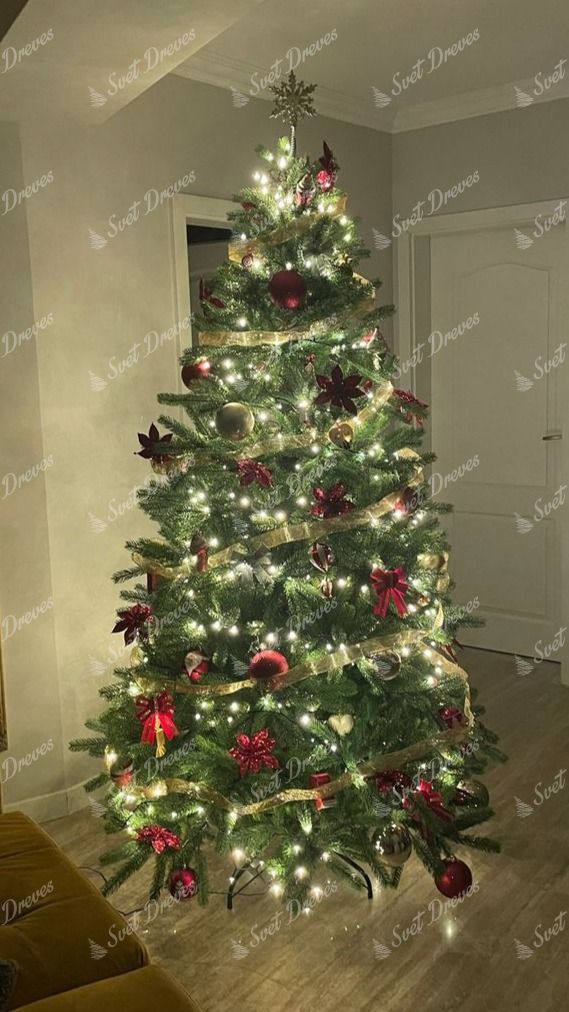 Umetno božično drevo FULL 3D Smreka Finska 210cm